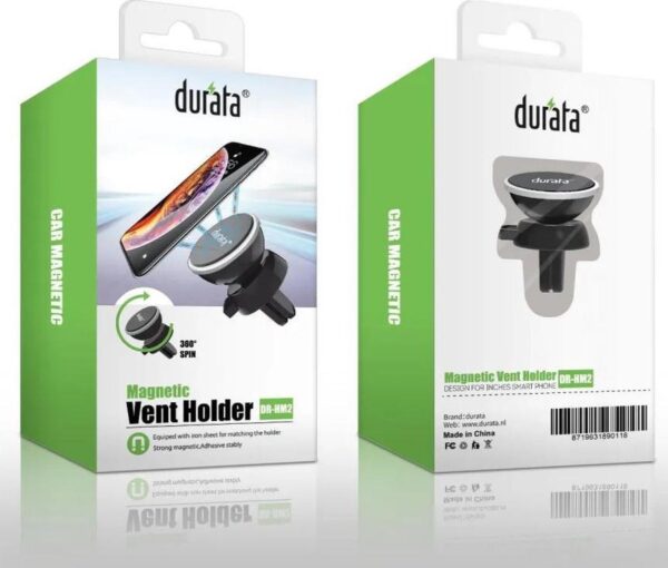 Durata Magnetic 360 Ventilatierooster telefoonhouder - DR-HM2