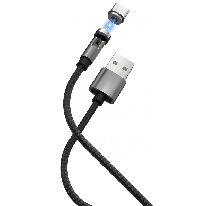 Durata Magnetic 3in1 USB Cable Type C, iOs, Micro DRU48